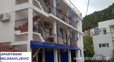 Apartmani Milosavljević, Privatunterkunft im Ort Čanj, Montenegro