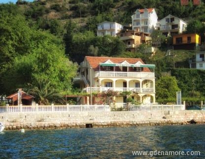 Stevović apartments, private accommodation in city Tivat, Montenegro - Pogled na kucu sa mora
