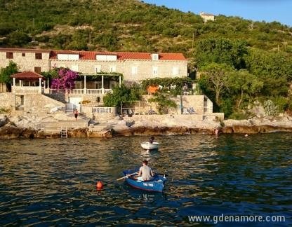 Studio apartment with private beach access, private accommodation in city Dubrovnik, Croatia