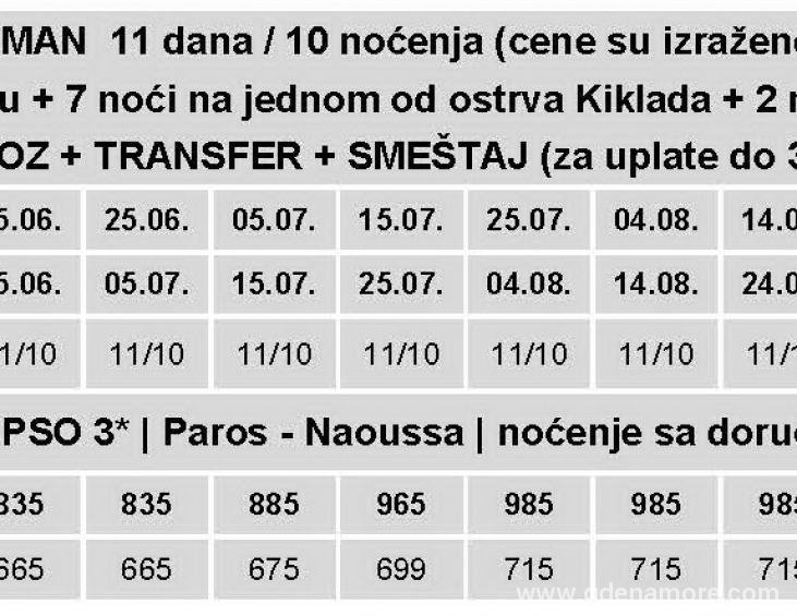 HOTEL KALYPSO 3*, Paros