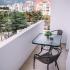 Dvosobni apartman u strogom centru Bara, частни квартири в града Bar, Черна Гора - Balkon u spavacoj sobi#2