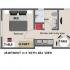 Apartmani Ursić, , alloggi privati a Brela, Croazia - A2+2 TLOCRT