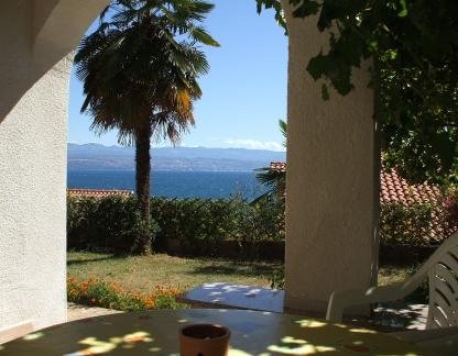 Apartmani Mira, Privatunterkunft im Ort Lovran, Kroatien - vieu from terace