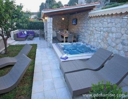 Dubrovnik Villa Zaton, частни квартири в града Dubrovnik, Хърватия - Longue pool terasse