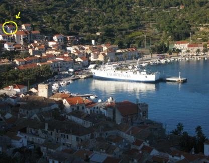 Apartmani Svilicic, Privatunterkunft im Ort Vis, Kroatien - lokacija objekta