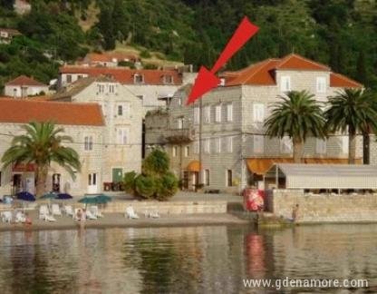 Sobe Lopud, частни квартири в града Lopud, Хърватия - Kuca_pogled iz daljine